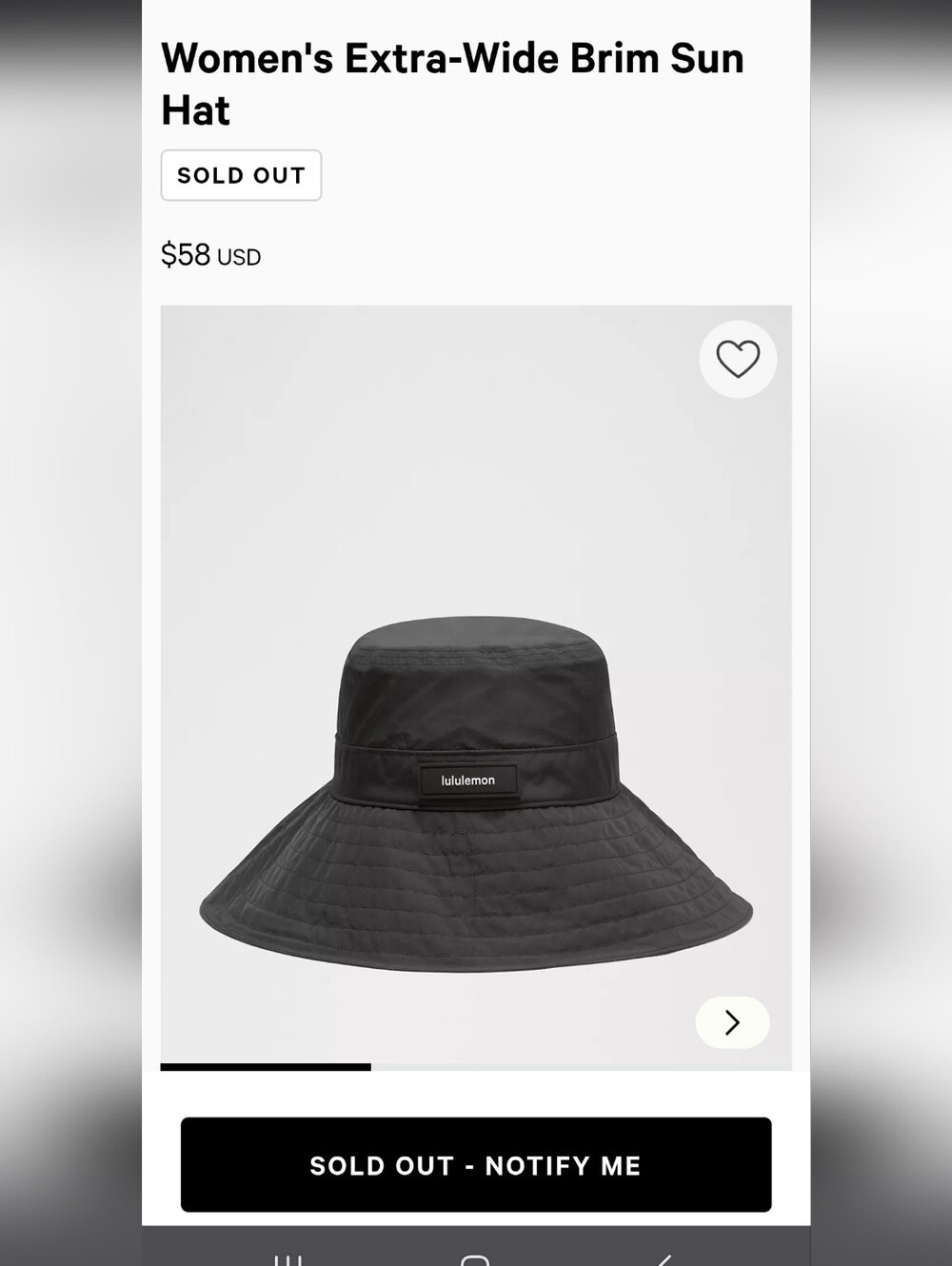 Women's Extra-Wide Brim Sun Hat - Picture 6 of 6